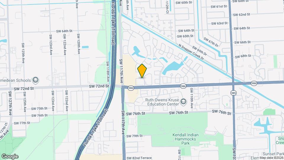 7039 SW 115th Pl Map and Location Details