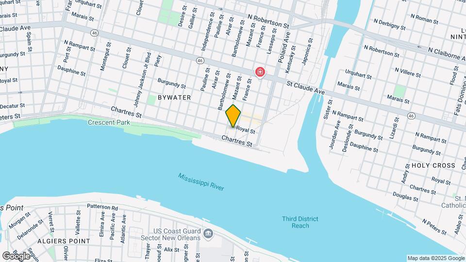 4100 Royal St Mapa y Detalles de la Ubicación