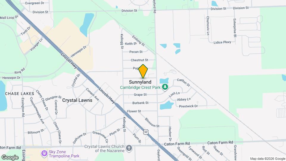 2414 Garden St Map and Location Details