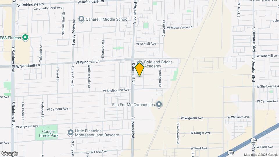 6032 Crown Palms Ave Map and Location Details