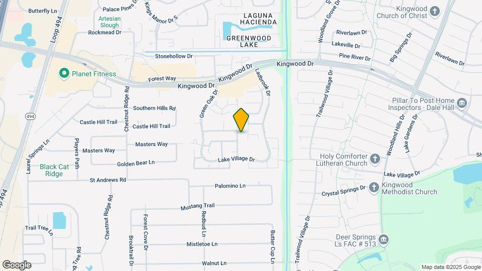 2110 Blossom Creek Dr Map and Location Details