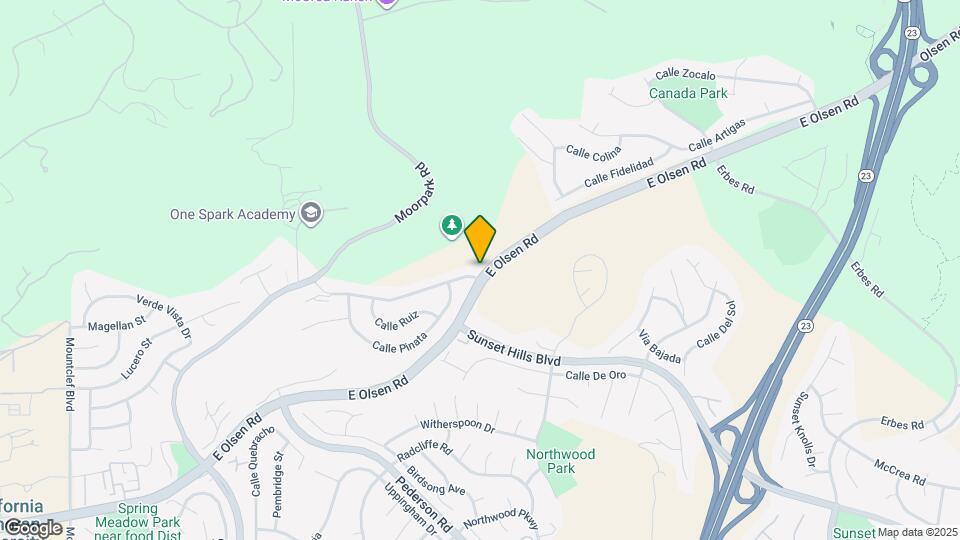 1191 Calle Contento Map and Location Details