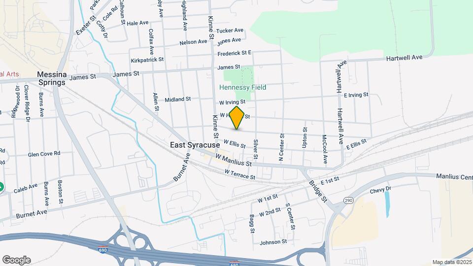 217 W Yates St Map and Location Details