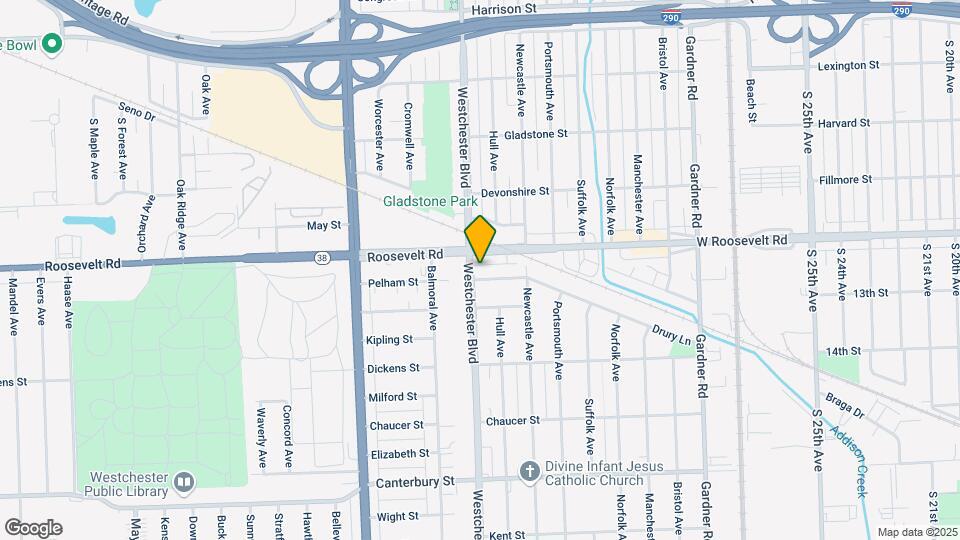 1215 Westchester Blvd Map and Location Details