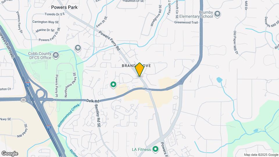 Jasmine at Powers Ferry Apartments Map and Location Details