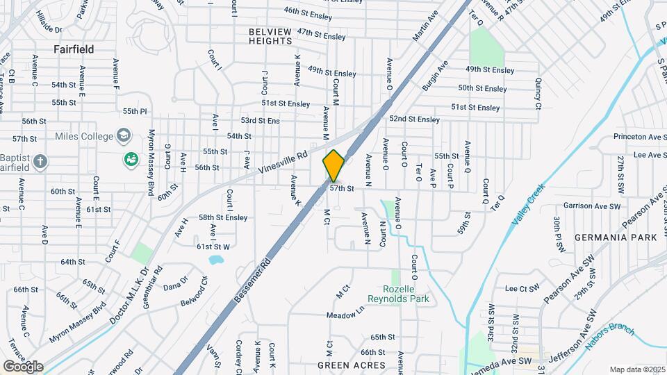 1063 57th St Map and Location Details
