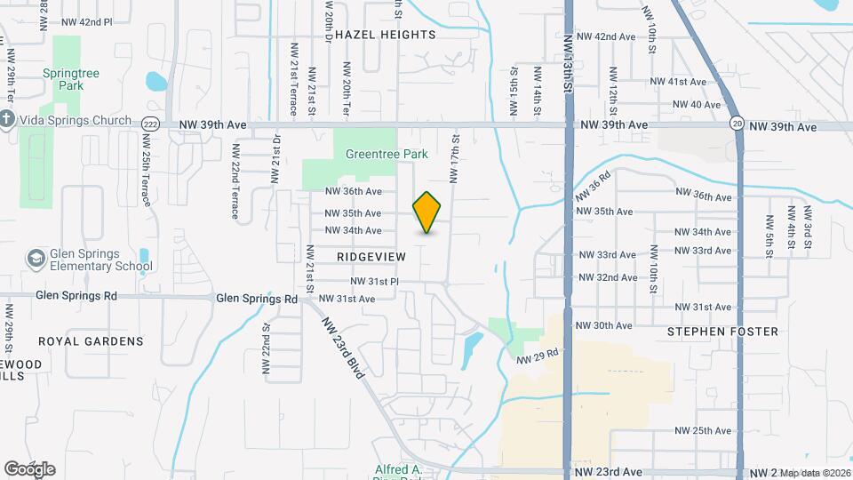 3309 NW 18th St Map and Location Details