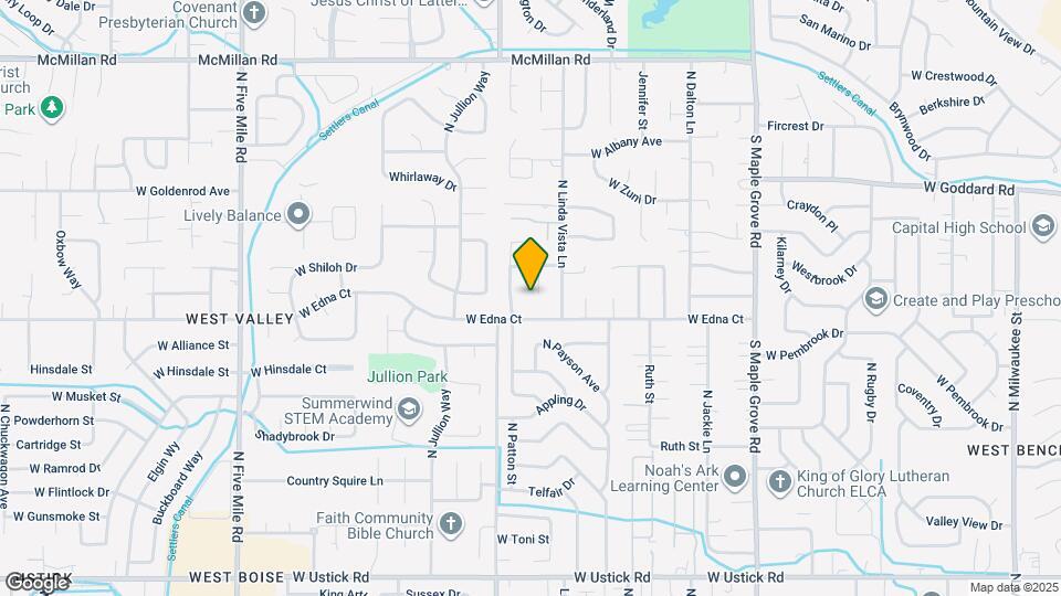 4051 N Liesel Pl Map and Location Details