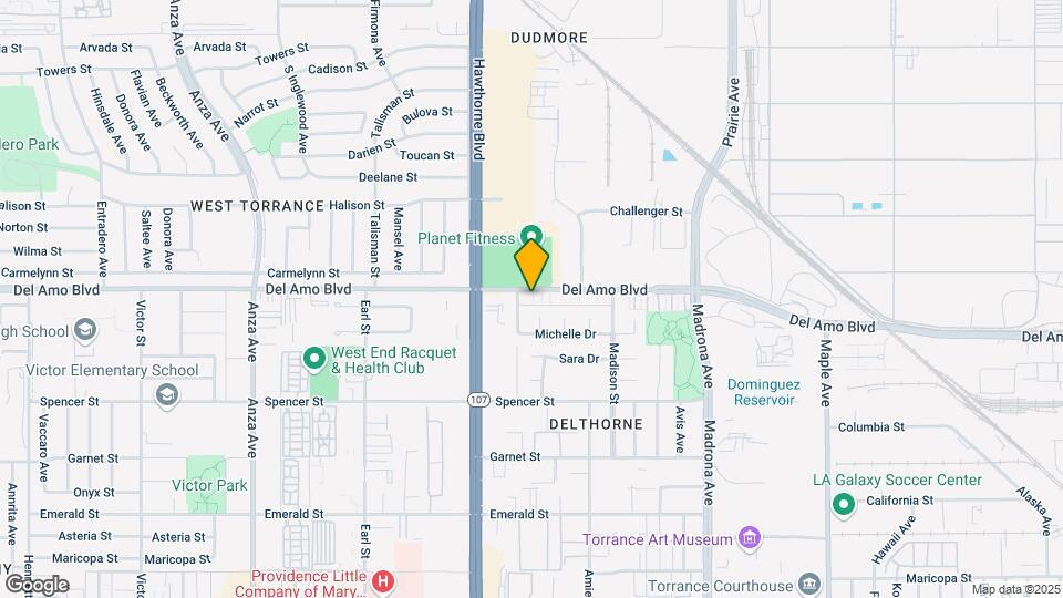 3706 Del Amo Blvd Map and Location Details