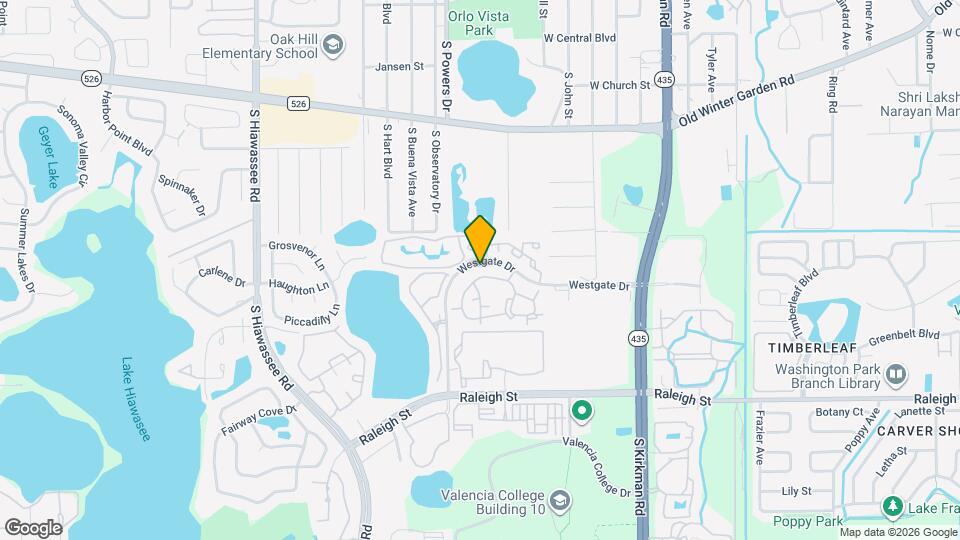 6082 Westgate Dr Map and Location Details