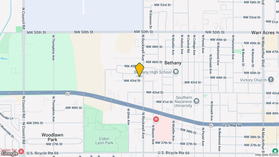 7105 NW 43rd St Map and Location Details