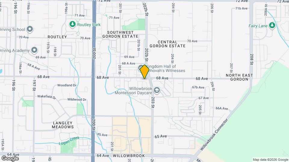 6747-6203 203 St Map and Location Details