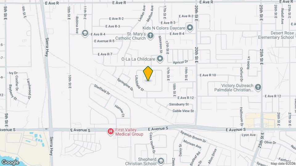 37414 Drexel St Map and Location Details