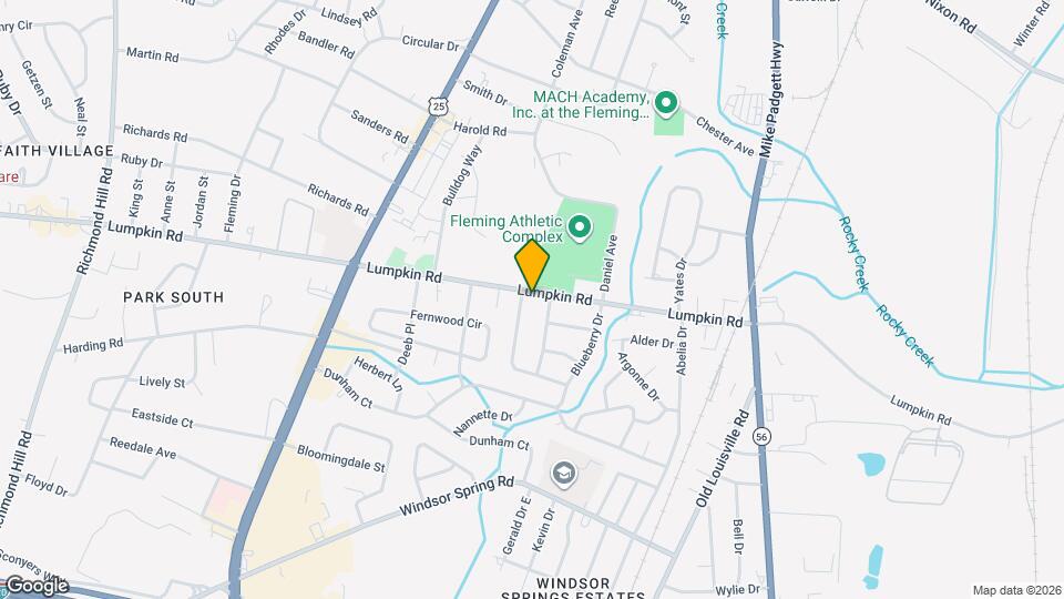 1946 Lumpkin Rd Map and Location Details