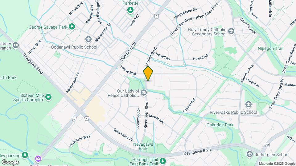 358 River Glen Blvd Map and Location Details