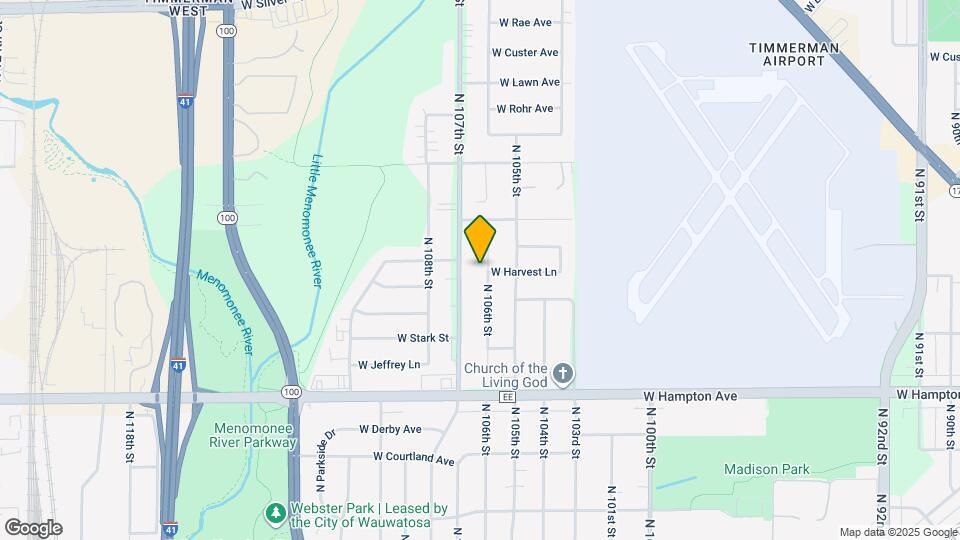 5013 N 106th St, Unit 5013 Map and Location Details