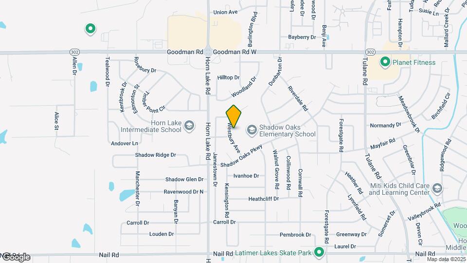 6610 Westbury Ave Map and Location Details