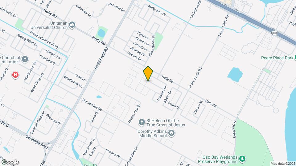 7601 Granite Dr Map and Location Details