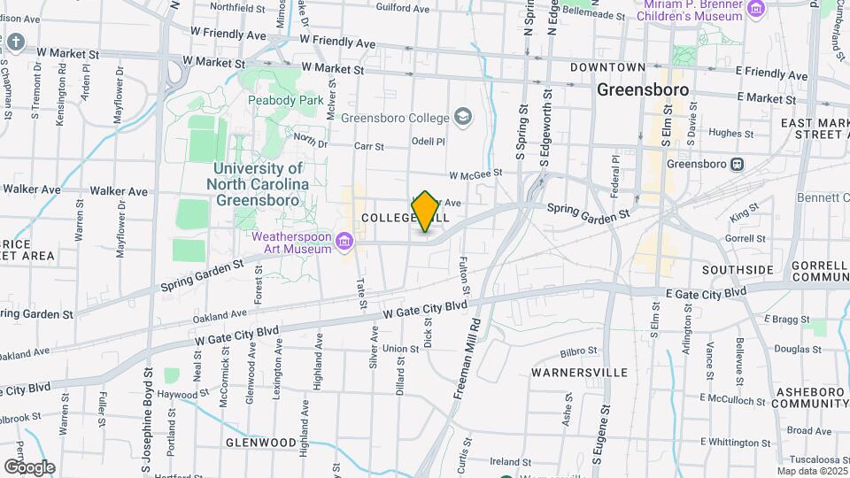 812 Spring Garden St Map and Location Details