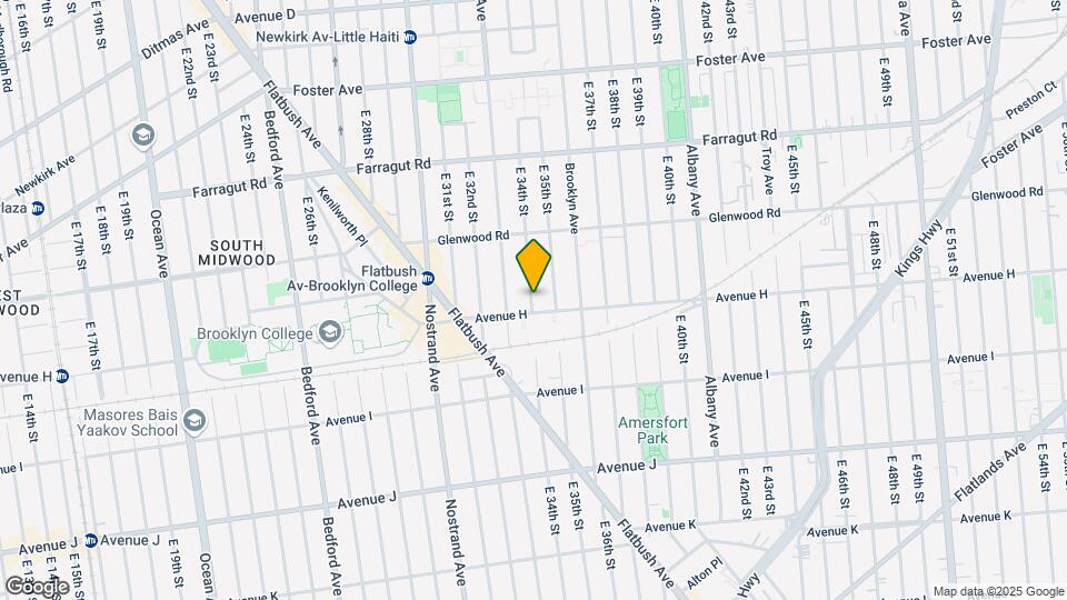 979 E 34th St Map and Location Details