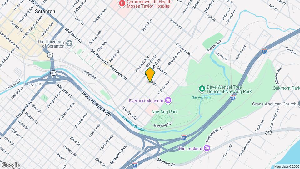 439 Wheeler Ave Map and Location Details