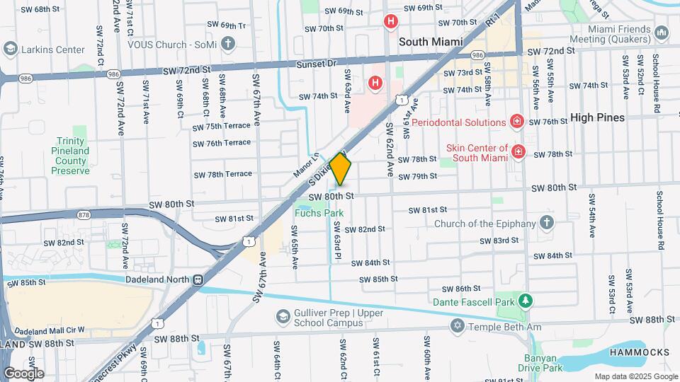 6331 SW 80th St, Unit apt Mapa y Detalles de la Ubicación