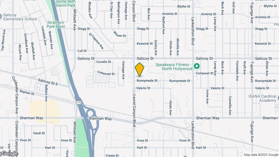 12035 Runnymede St Map and Location Details