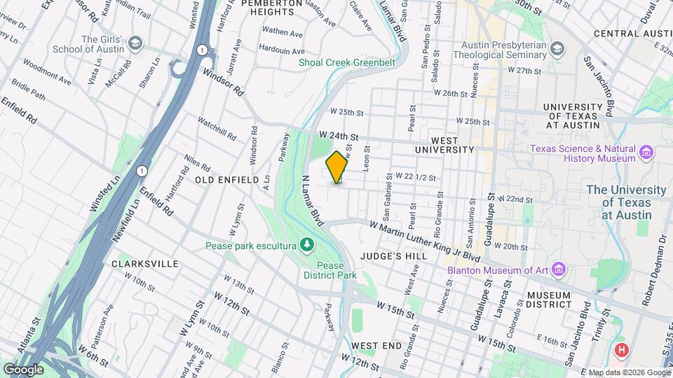 1203 W 22nd St Map and Location Details