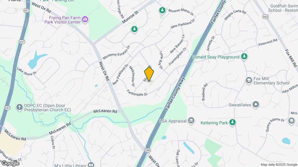 12918 Framingham Ct Map and Location Details