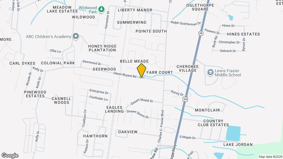 125 Glenn Bryant Rd Map and Location Details
