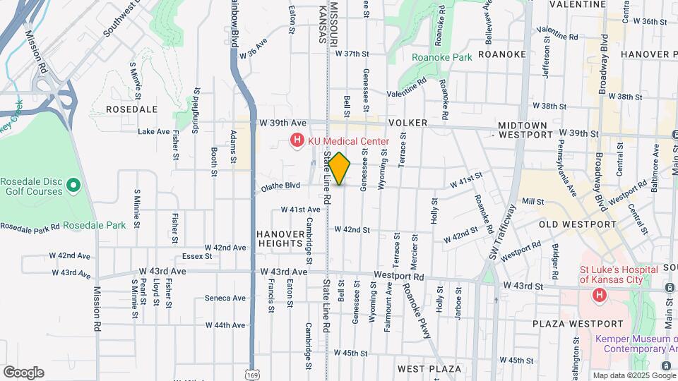 1805 W 41st St Map and Location Details