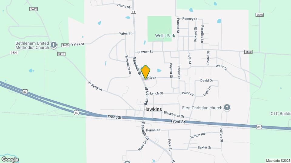 480 Beaulah St Map and Location Details