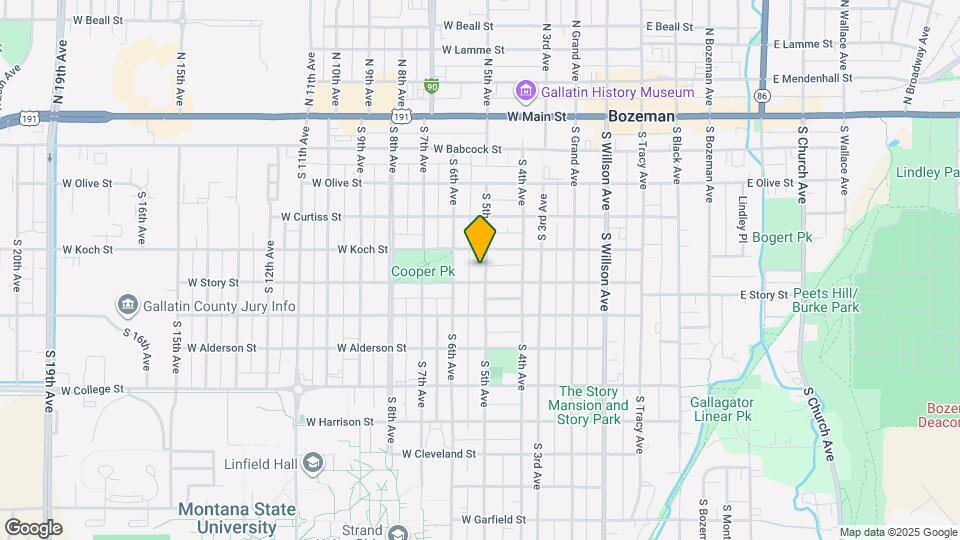 415 S 5th Ave Map and Location Details