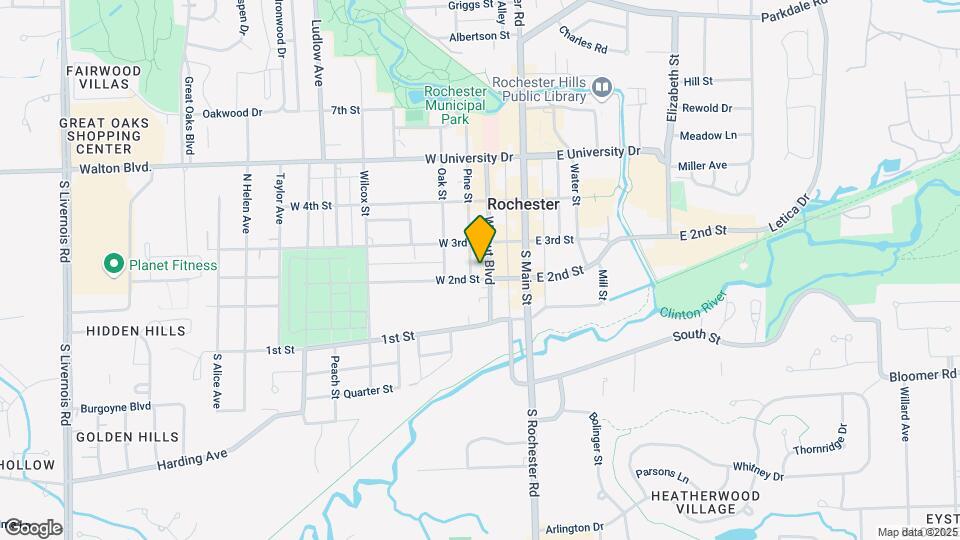 211 Walnut Blvd Mapa y Detalles de la Ubicación