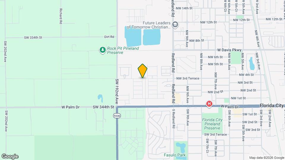 419 NW 13th Ct Map and Location Details