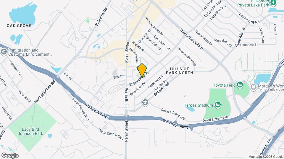 11154 El Sendero St Map and Location Details