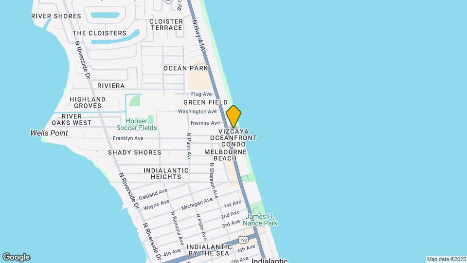 959 N Hwy A1A Map and Location Details