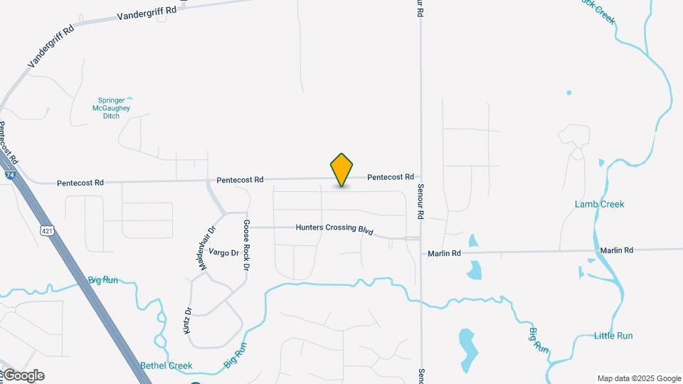 10412 Pintail Ln Map and Location Details