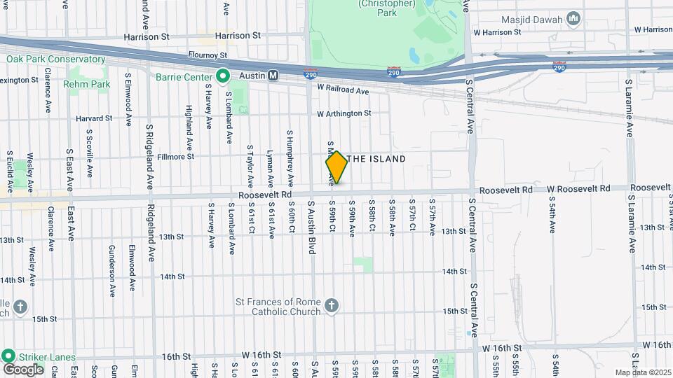1149 S Mason Ave Mapa y Detalles de la Ubicación