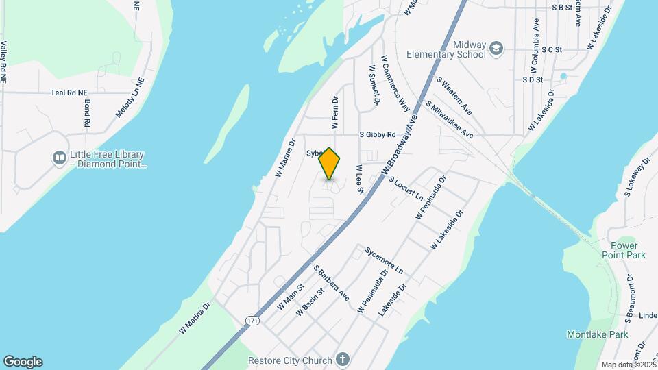 1701 W Crouse St Mapa y Detalles de la Ubicación