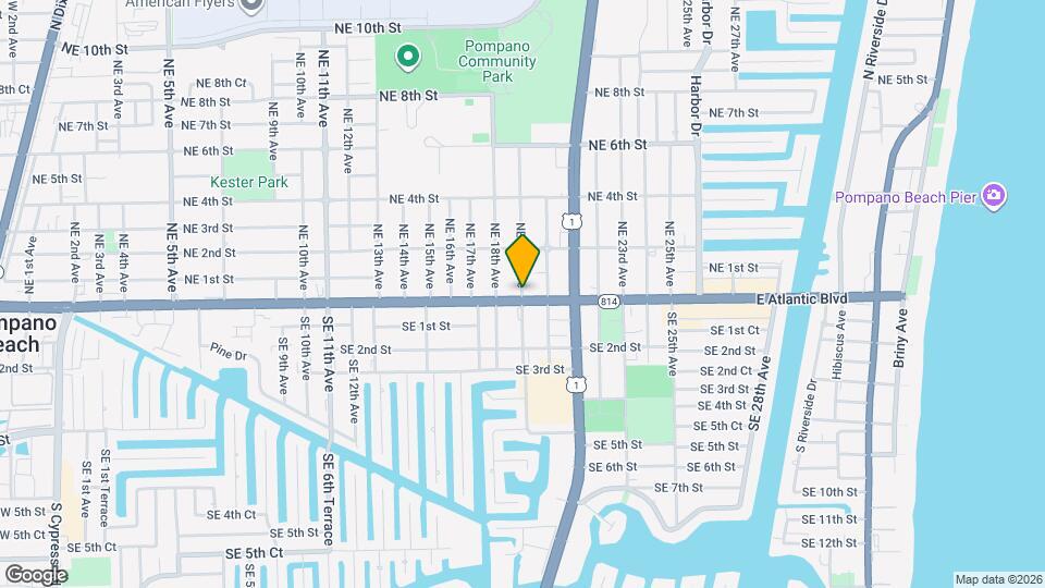 23 NE 19th Ave Mapa y Detalles de la Ubicación