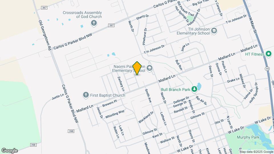 2906 Greenlawn St Map and Location Details