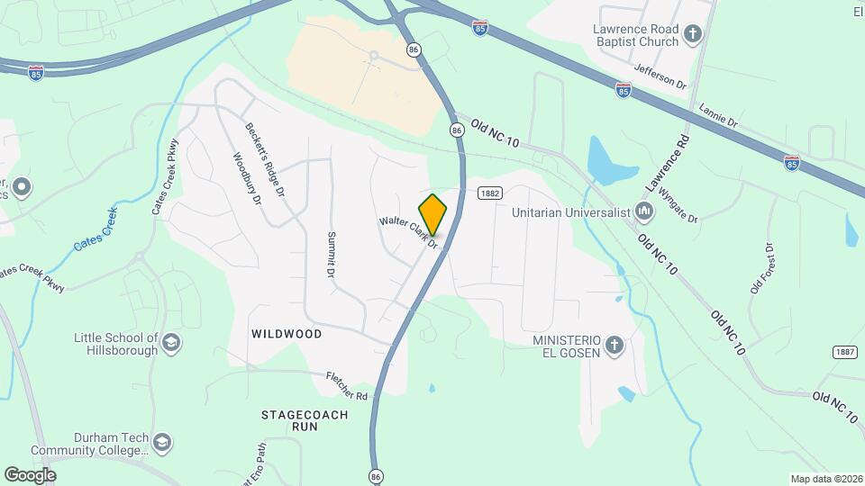 2301 Wade Hampton Rd Map and Location Details