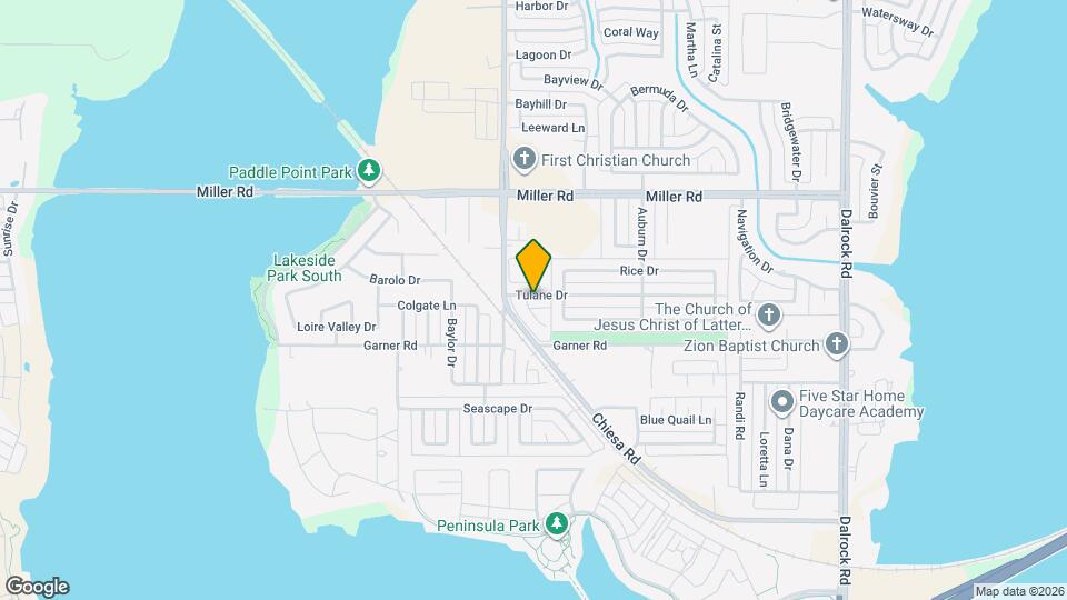 7418 Tulane Dr Map and Location Details