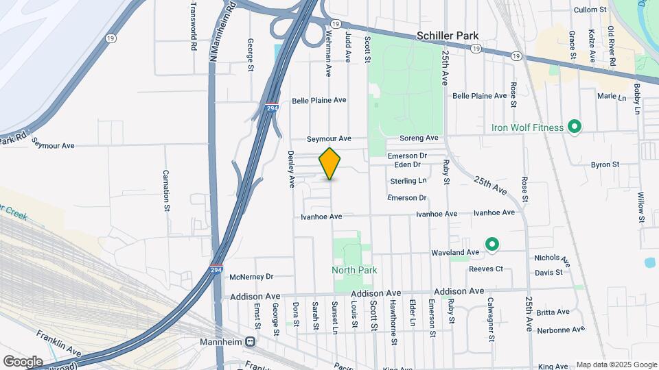 3880 Wehrman Ave Map and Location Details