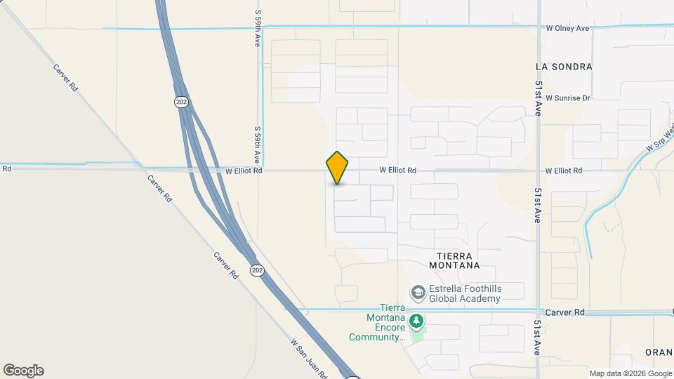 5647 W Walatowa St Mapa y Detalles de la Ubicación