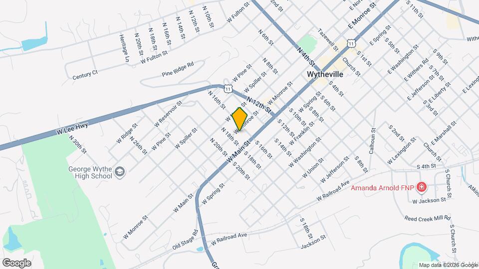 965 W Monroe St Map and Location Details