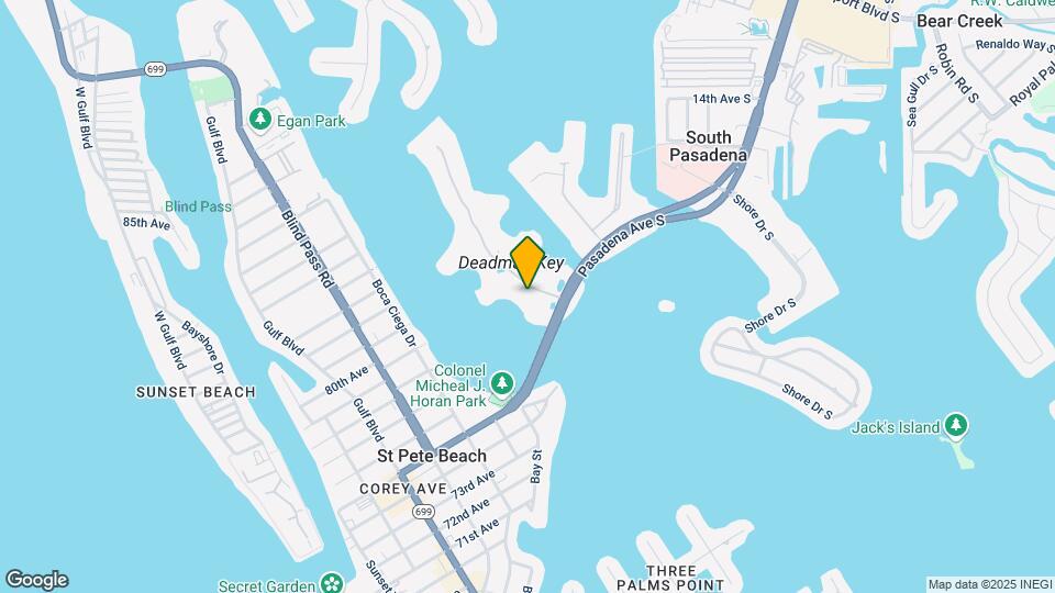 7872 Sailboat Key Blvd S Mapa y Detalles de la Ubicación