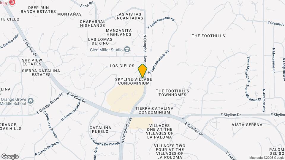 Skyline Villas Map and Location Details