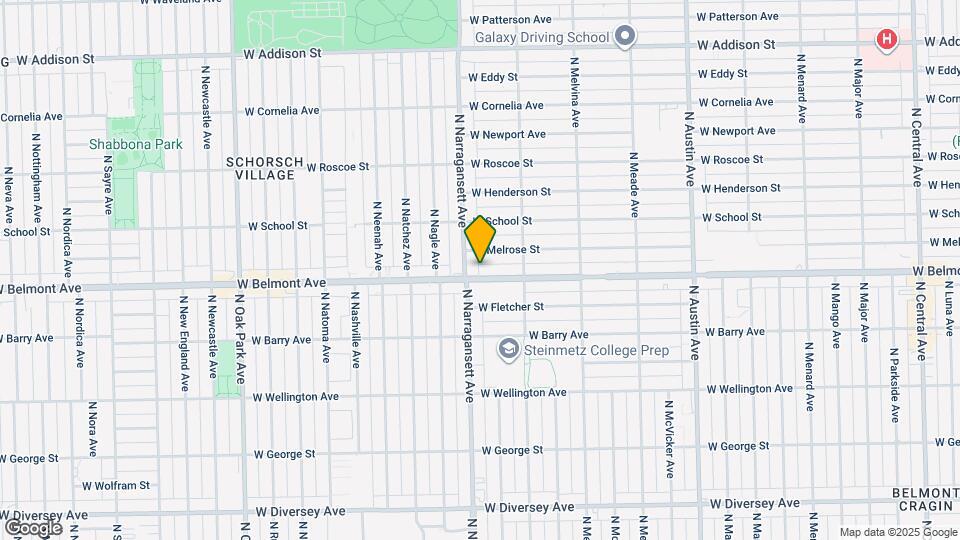 6340 W Belmont Ave, Unit 201 Map and Location Details
